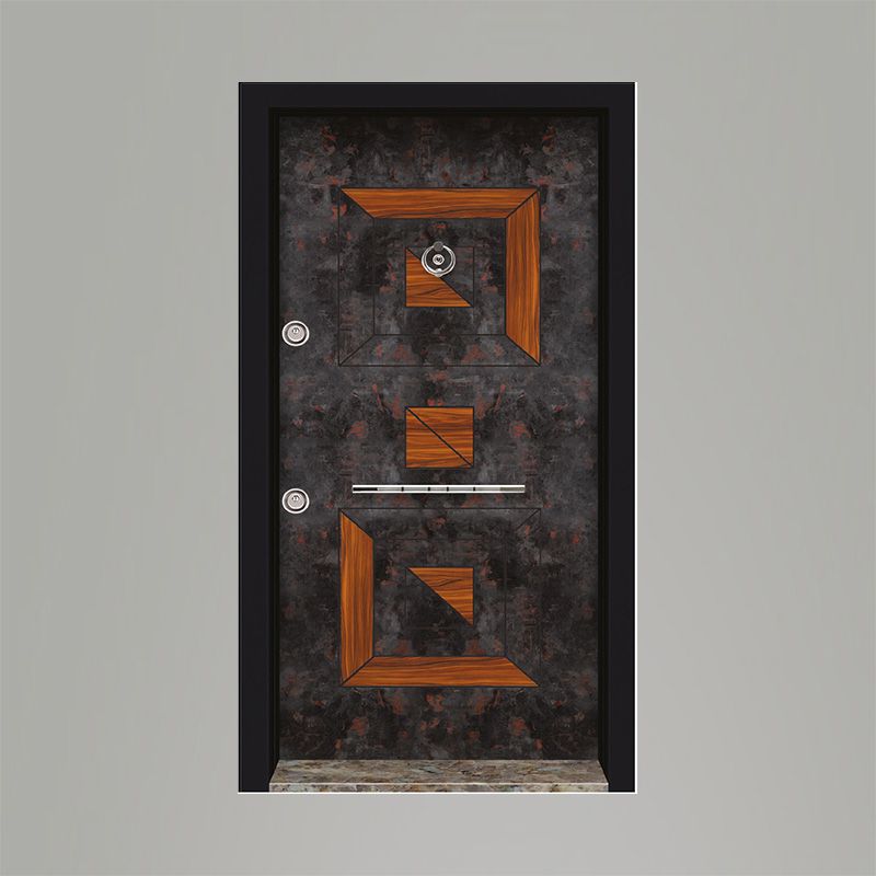 Tetradoor fabrikinin GR-104 model Agate seriyası giriş qapısı