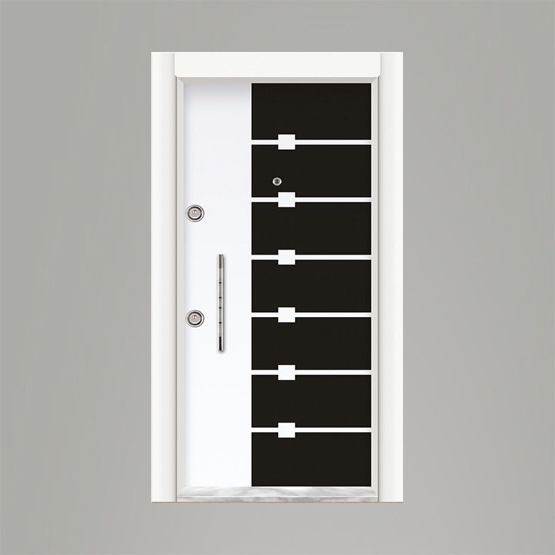 Tetradoor fabrikinin UV-123 model Onyx seriyası giriş qapısı