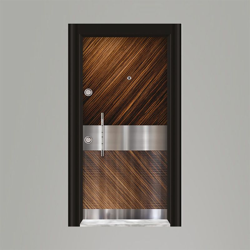 Tetradoor fabrikinin UV-128 model Onyx seriyası giriş qapısı