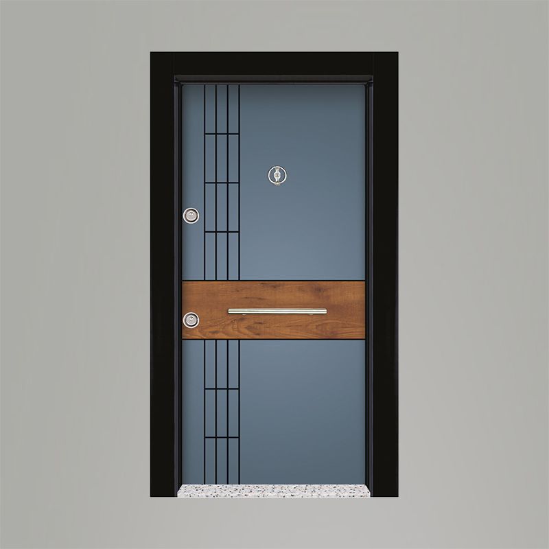 Tetradoor fabrikinin KLX-161 model Azur seriyası giriş qapısı