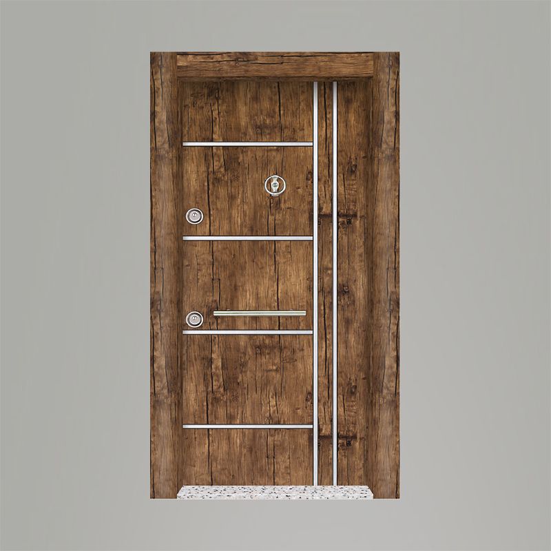 Tetradoor fabrikinin KLX-163 model Azur seriyası giriş qapısı
